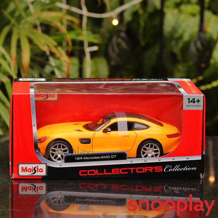 Licensed Mercedes AMG GT Diecast Car (1:24 Scale Model)