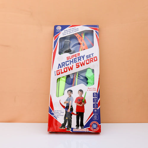 Ratna's 2-in-1 Super Archery & Glowing Sword Battle Set (5-10 Years)
