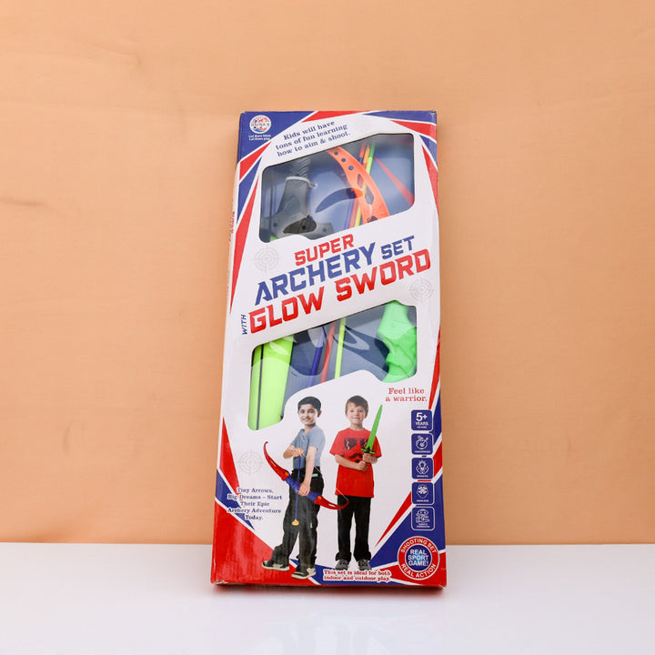 Ratna's 2-in-1 Super Archery & Glowing Sword Battle Set (5-10 Years)