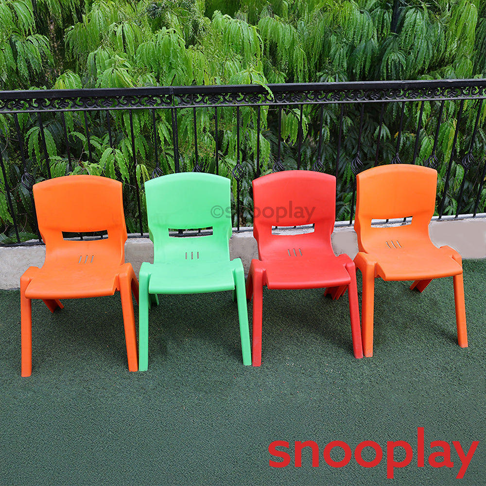 Ashish Trading Chair | Durable Plastic Kids Chair | Sturdy Seating for Playroom, Classroom & Activity Areas