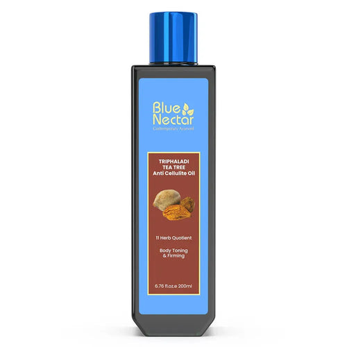 Blue Nectar Triphaladi Ayurvedic Fat Burning & Slimming Oil (11 Herbs) - 100ml