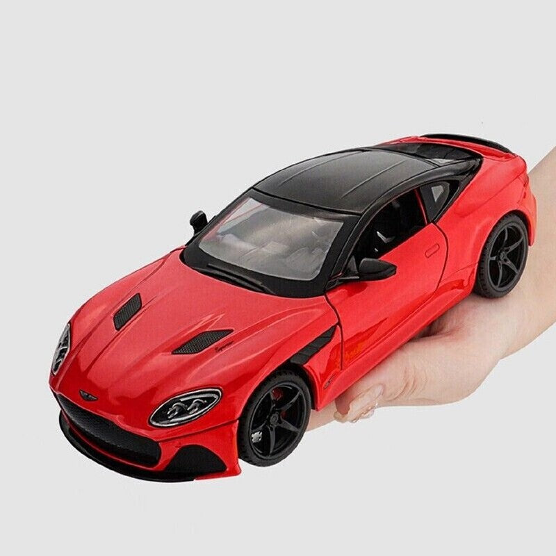 Resembling Martin DBS Superleggera Diecast Car | 1:36 Scale Model | Red