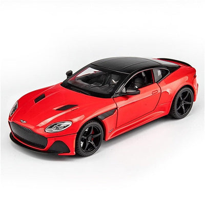 Resembling Martin DBS Superleggera Diecast Car | 1:36 Scale Model | Red