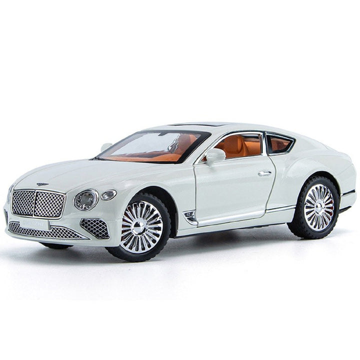 Diecast Resembling Bentley European Simulation Pull Back Car with Lights & Sounds | 1:24 Scale Model