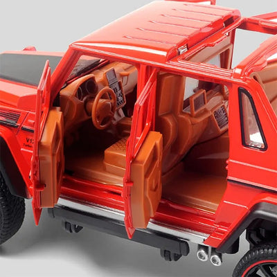 Resembling MERC Benz G Class Diecast Car | 1:24 Scale Model | Red