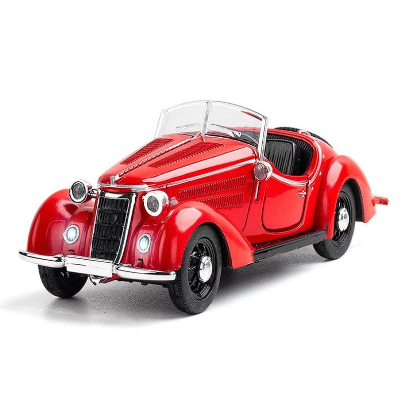 Resembling Audi Old Best Diecast Car - Red | 1:32 Scale Model