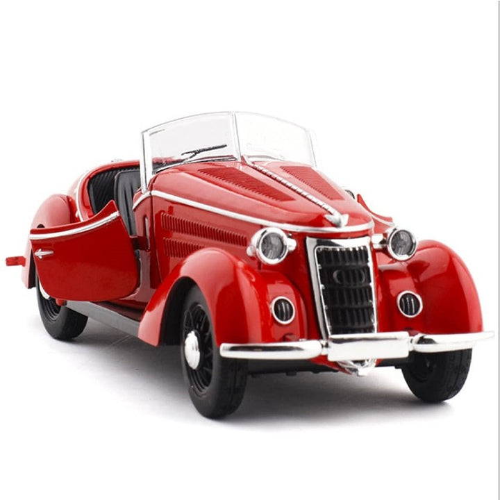 Resembling Audi Old Best Diecast Car - Red | 1:32 Scale Model