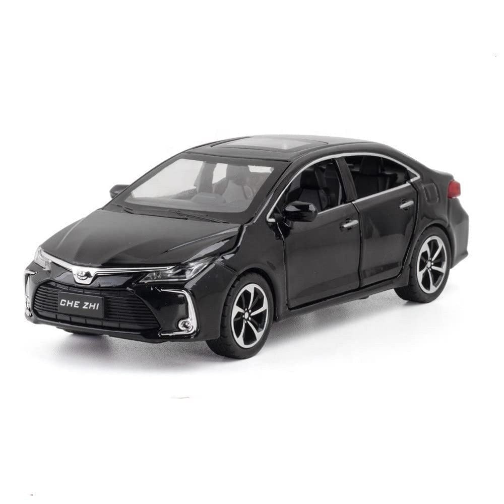 Resembling Toyota Corolla Altis Diecast Car | 1:32 Scale Model | Black