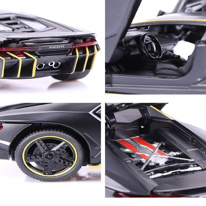 Resembling Lamborghini LP770ss Diecast Car | 1:32 Scale Model |