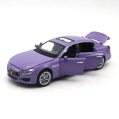 Purple Resembling Maserati Quattroporte 66080 Diecast Car | 1:32 Scale Model
