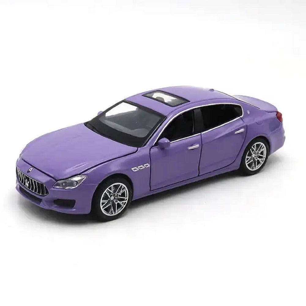 Purple Resembling Maserati Quattroporte 66080 Diecast Car | 1:32 Scale Model