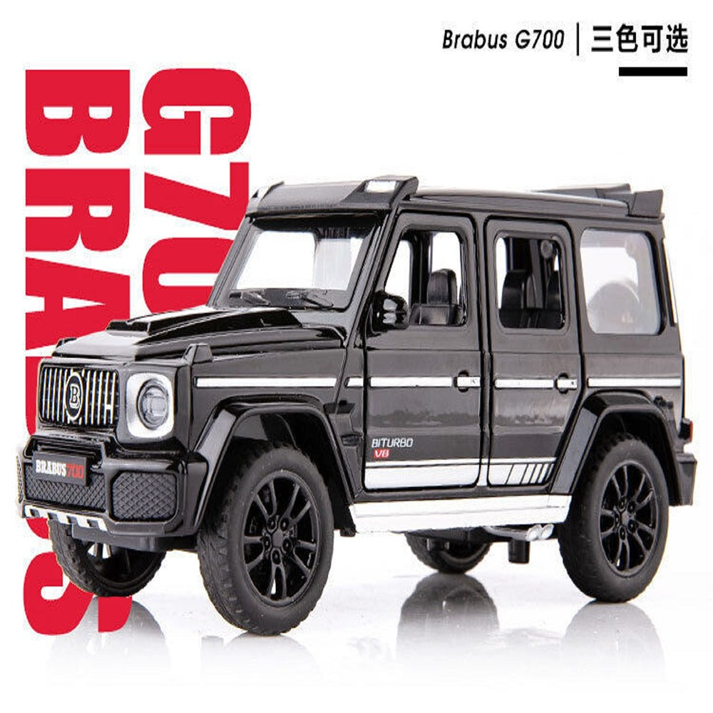 Resembling BRABUS G700 New Diecast Car | 1:32 Scale Model | Black