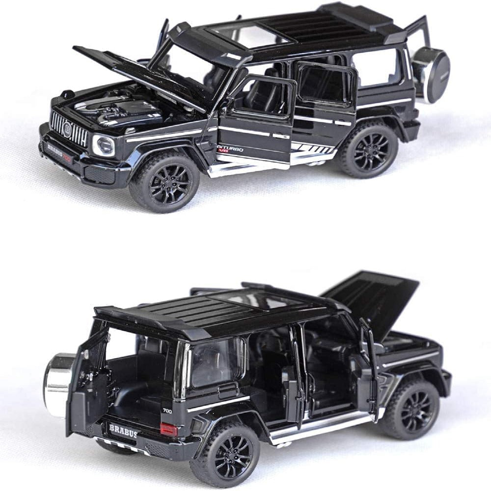 Resembling BRABUS G700 New Diecast Car | 1:32 Scale Model | Black