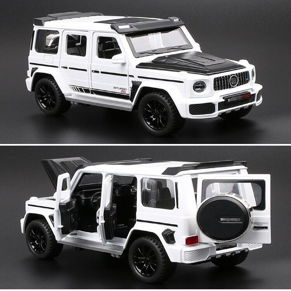 Resembling BRABUS G700 New Diecast Car | 1:32 Scale Model | White