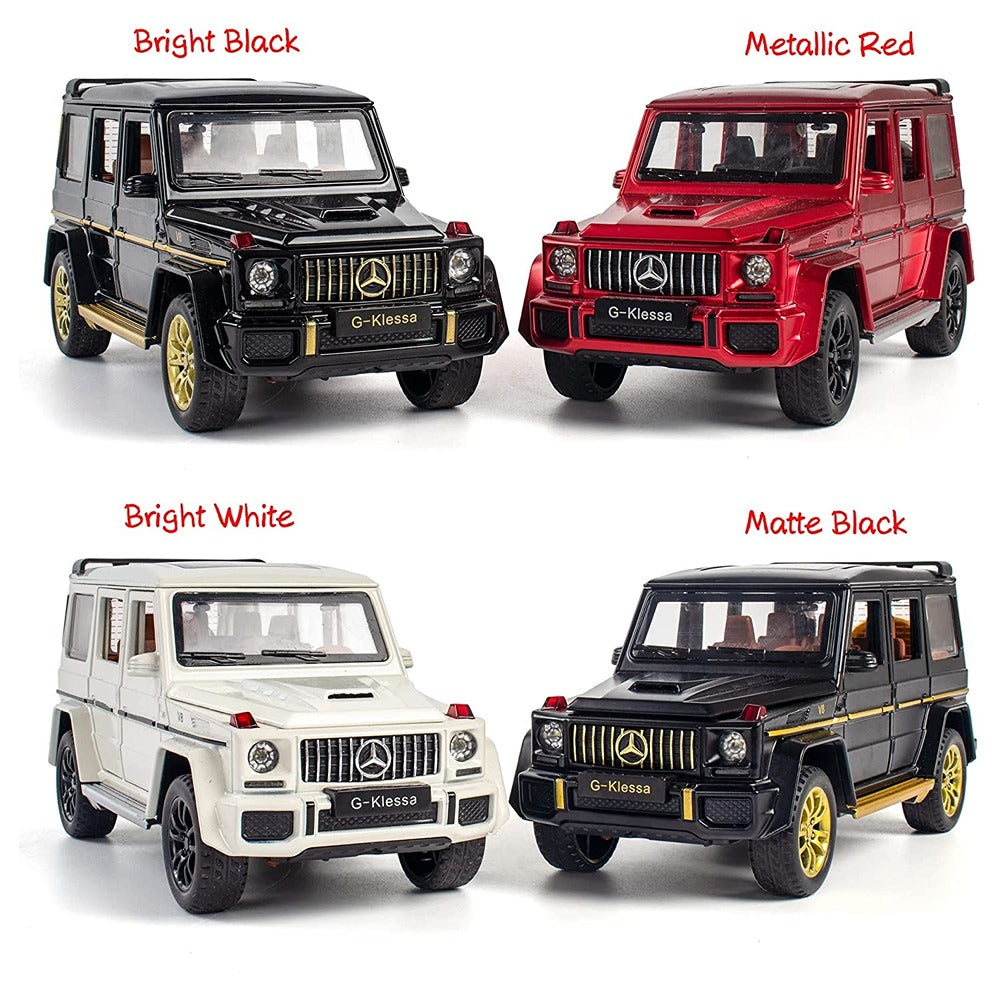 Resembling C-Klessa Benz 132 AMG-G63 Diecast Car | 1:32 Scale Model | Black