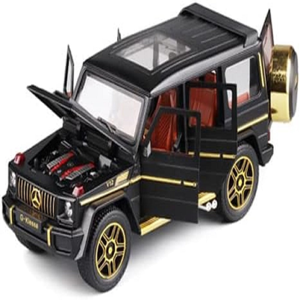 Resembling C-Klessa Benz 132 AMG-G63 Diecast Car | 1:32 Scale Model | Black