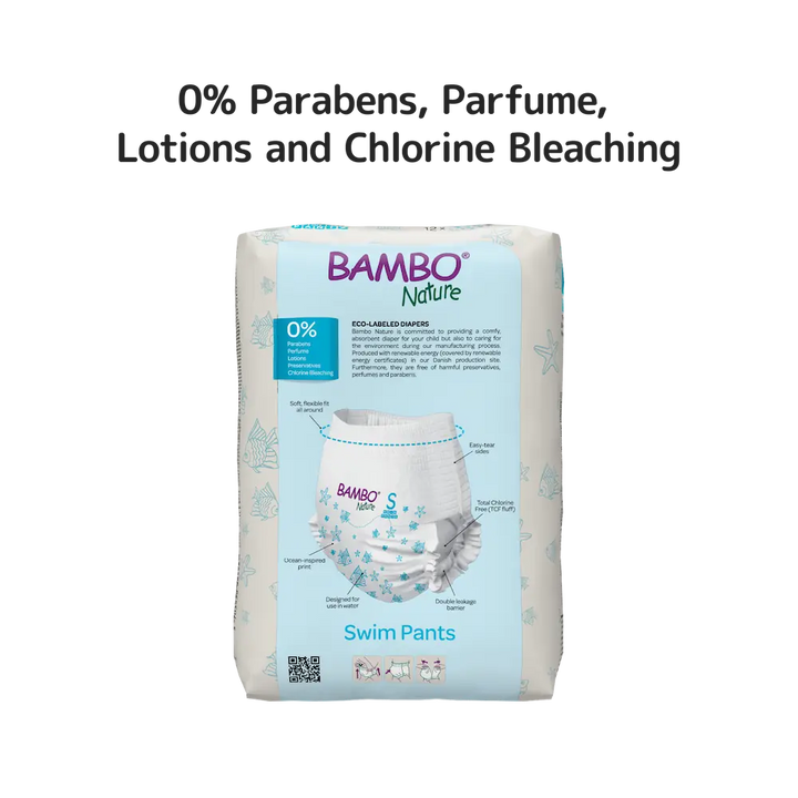 Bambo Nature (Small) Swim Pants | 12 Pants | 7-12 Kg | 15-26 lbs