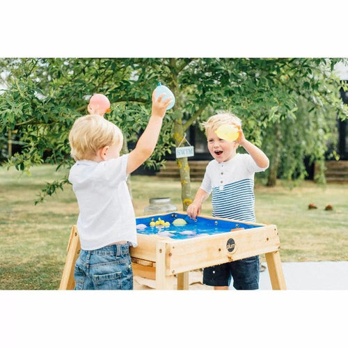 Plum Build and Splash - Wooden Sand and Water Table (2-6 Years) | Weight: 4 Kg | COD Not Available
