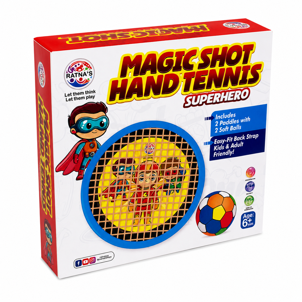Ratna's Magic Shot Hand Tennis Superhero