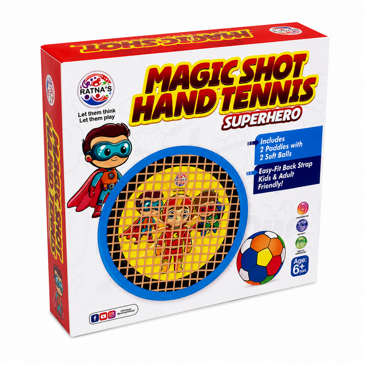 Ratna's Magic Shot Hand Tennis Superhero