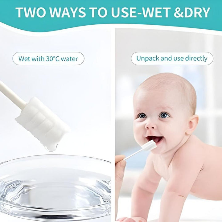 Zikku Infant Tongue Cleaner (Pack of 15 Pieces) | 0-3 Years