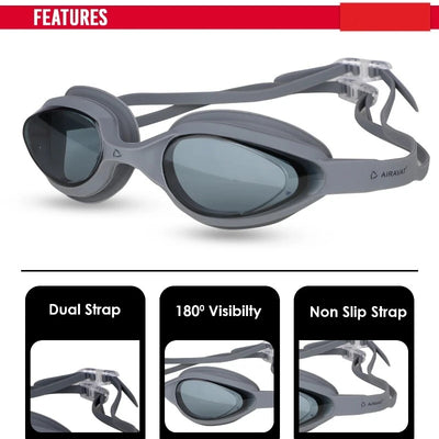 FRAYER Swimming Goggles For Young Adults and Grown-Ups (1003)