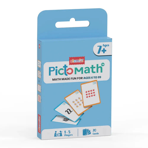 Stemplay Labs Pictomath 7+ Educational Card Game