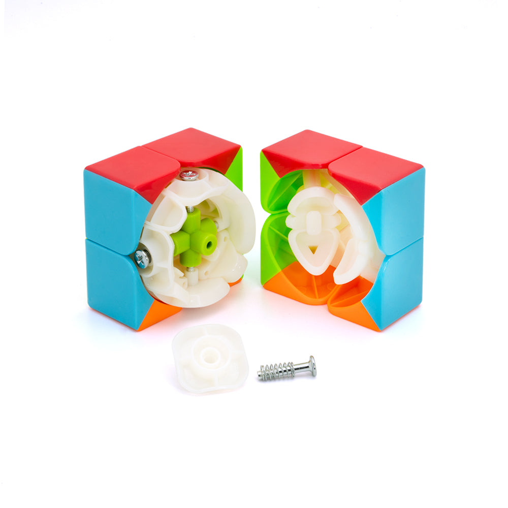 Stickerless Magic Speed Cube for Kids & Adults Speedy Brainstorming Puzzle (Multicolor)