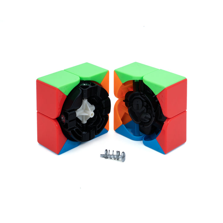 (Magnetic) Stickerless Magic Speedcube for Kids & Adults Speedy Brainstorming Puzzle Cube (Multicolor)