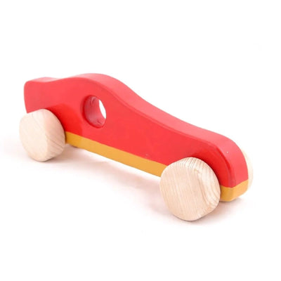 Wooden Push Toy  Sports Car for Kids - Large Size