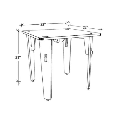 Lime Fig Table - 21"(Natural) | COD not Available