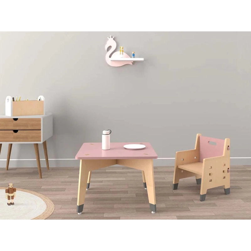 Weaning Chair & Table Package (Pink) COD not available