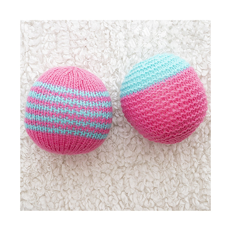 Set of 2 - Flowery Charm Sensory Soft Balls - 10cm Diameter (9 Months - 2 Years)