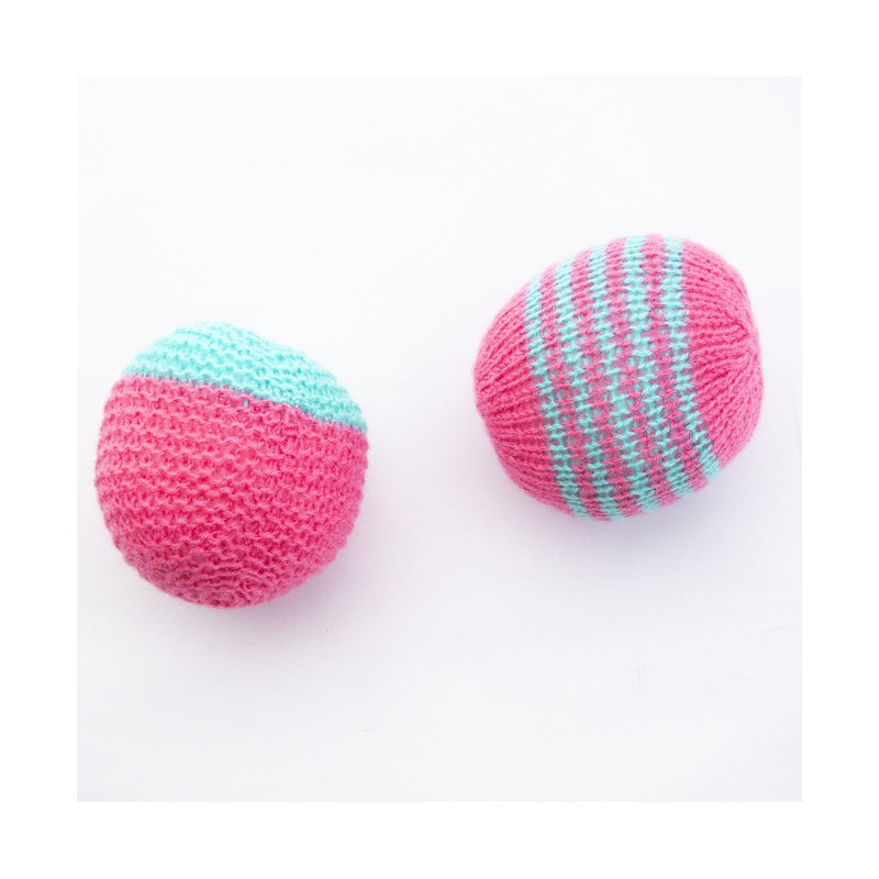 Set of 2 - Flowery Charm Sensory Soft Balls - 10cm Diameter (9 Months - 2 Years)