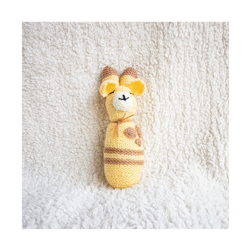 Ollie The Giraffe Sensory Rattle