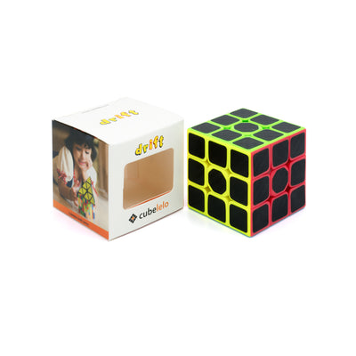 Carbon Fiber Magic Speed Cube Puzzle for Kids & Adults Magic Speedy Stress Buster Brainstorming Puzzle (Multicolor)