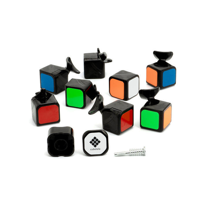 Drift 3x3 Black Speedcube | Magic Speedy Stress Buster Puzzle (6 Years till Grown Ups) | Multicolor