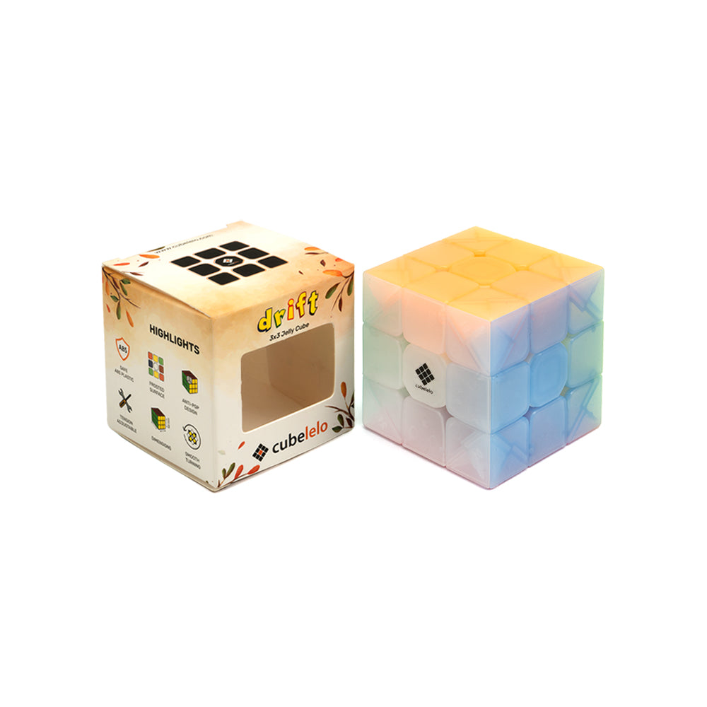 Drift 3x3 Jelly Edition Speedcube Magic Cube Puzzle