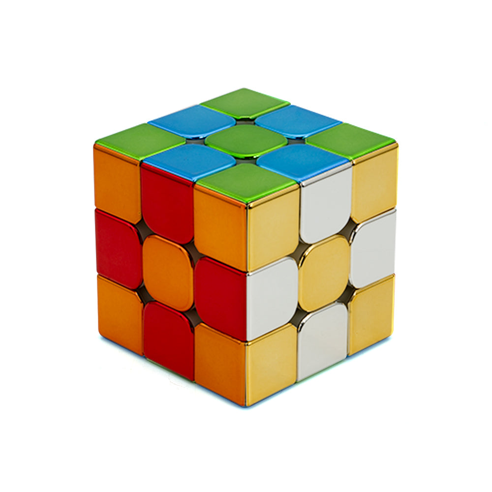 Cyclone Boys Metallic 3x3 Magnetic Speed Cube (6 Years till Grown Ups)