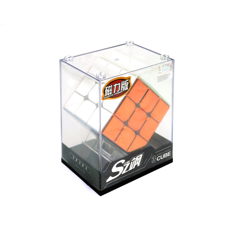 Cyclone Boys Metallic 3x3 Magnetic Speed Cube (6 Years till Grown Ups)