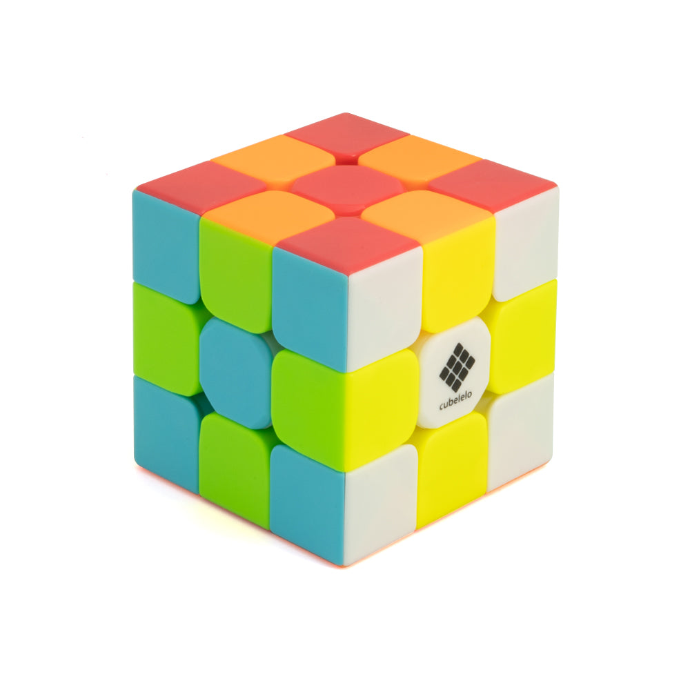 Drift Warrior 3x3 Stickerless Cube | Beginner Speedcube for Kids & Adults | Magic Speedy Stress Buster Brainstorming Puzzle (Multicolor)