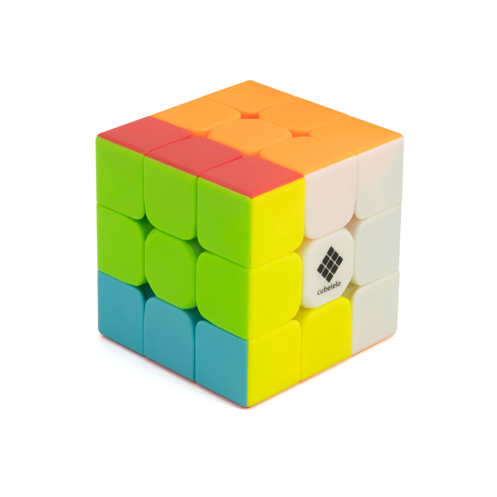 Drift Warrior 3x3 Stickerless Cube | Beginner Speedcube for Kids & Adults | Magic Speedy Stress Buster Brainstorming Puzzle (Multicolor)