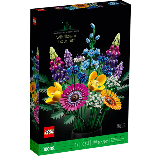 Lego Botanical Collection Wildflower Bouquet (10313) - 939 Pieces