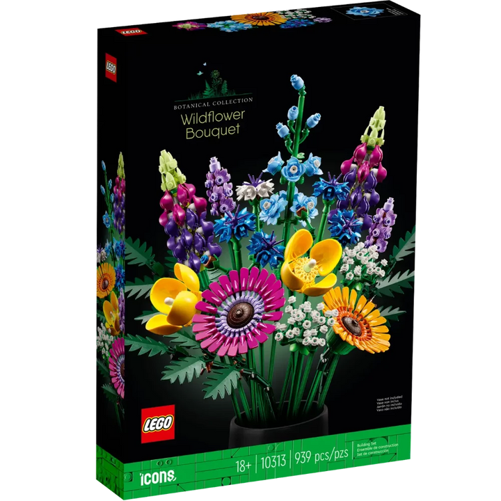 Lego Botanical Collection Wildflower Bouquet (10313) - 939 Pieces