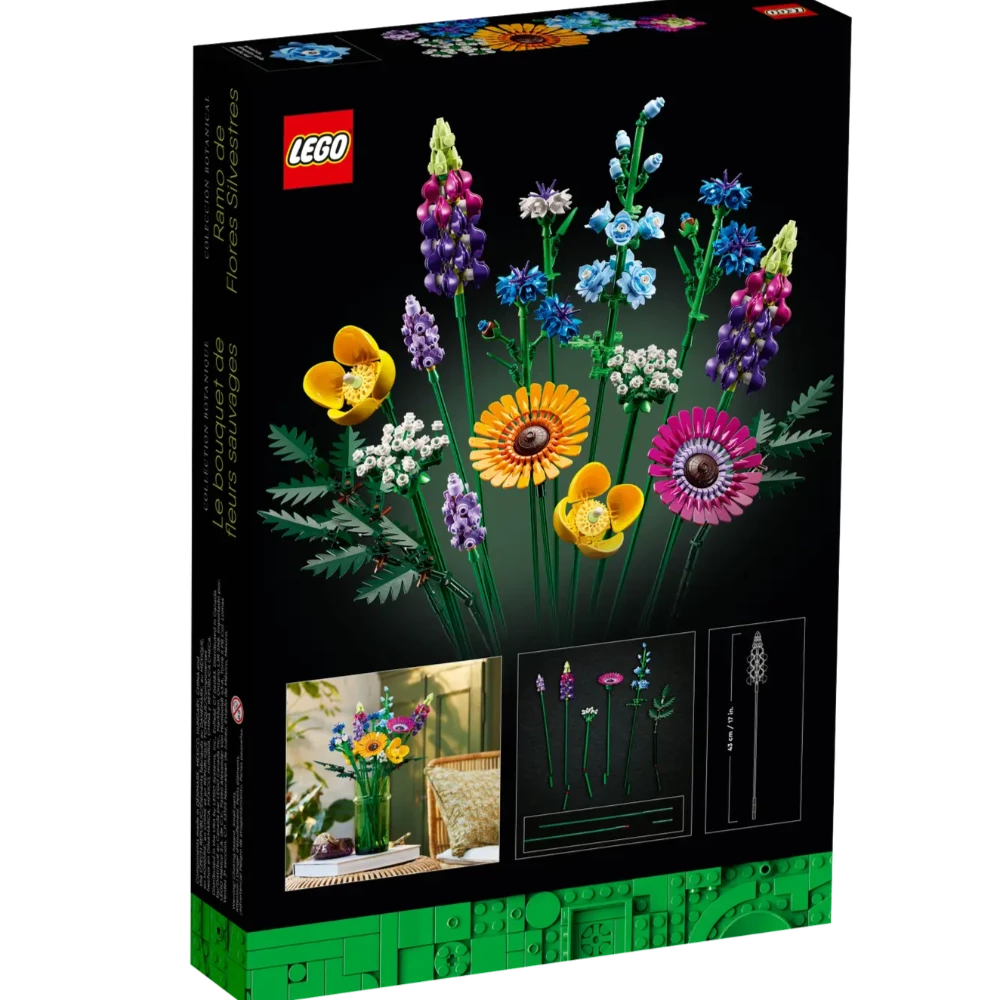 Lego Botanical Collection Wildflower Bouquet (10313) - 939 Pieces