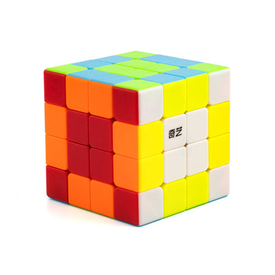 QiYi QiYuan v2 4x4 Magic Speed Cube Puzzle for Kids & Adults Magic Speedy Stress Buster Brainstorming Puzzles Cube (Multicolor)