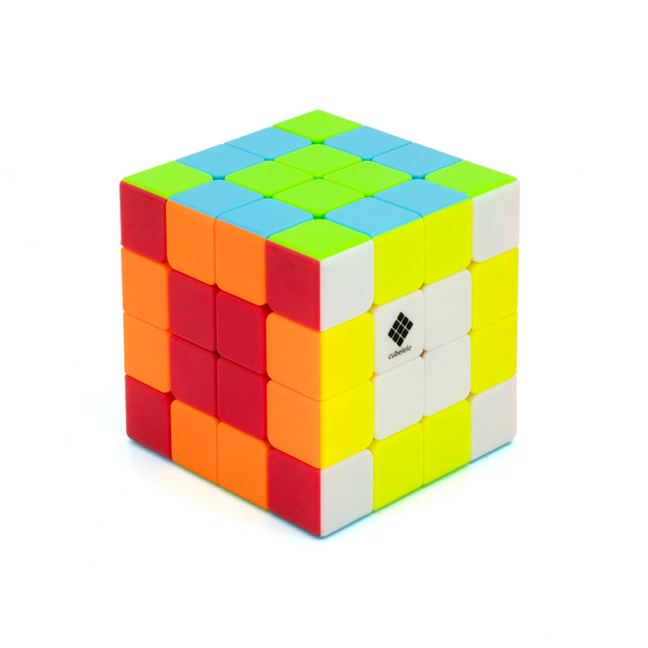 Drift 4x4 Stickerless Cube | Speed Cube for Kids & Adults | Magic Speedy Stress Buster Brainstorming Puzzle (Multicolor)