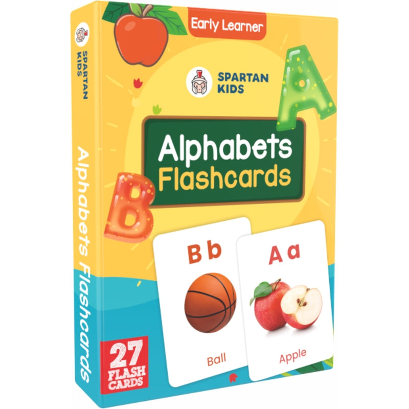 Alphabets Flash Cards (27 Early Learning Flash Cards For Kids)