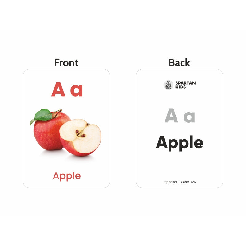 Alphabets Flash Cards (27 Early Learning Flash Cards For Kids)