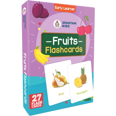 Fruits Flash Cards (27 Early Learning Flash Cards For Kids)